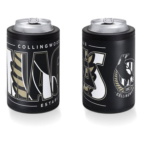 Collingwood Magpies Insulated Can Cooler with Lid