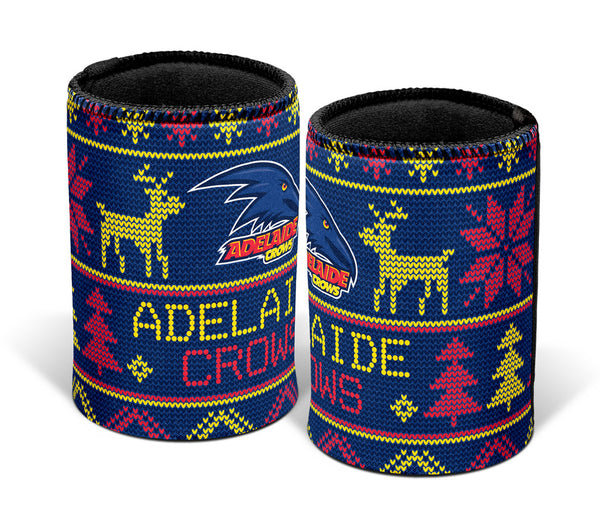 Adelaide Crows Christmas Ugly Can Cooler