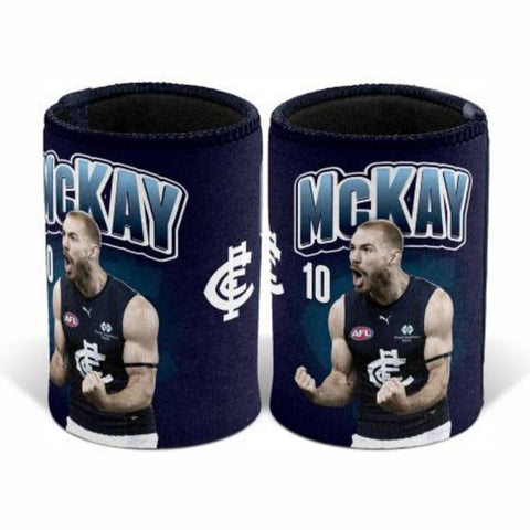 Carlton Blues Player Can Cooler Harry McKay Stubby Holder