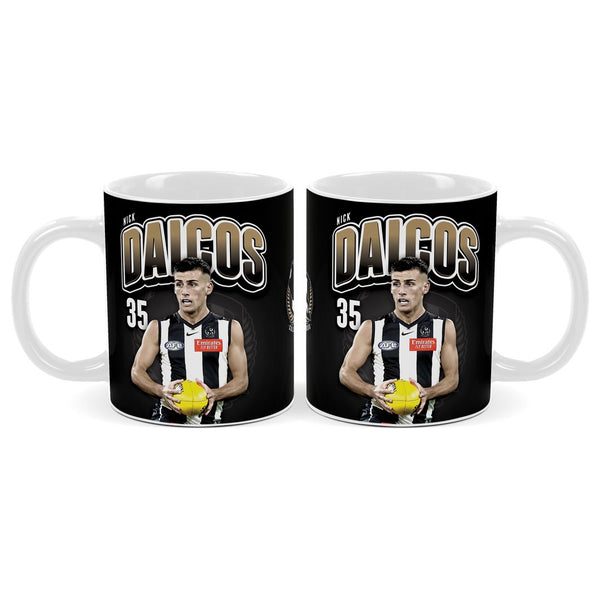 Collingwood Magpies AFL Player Mug Nick Daicos