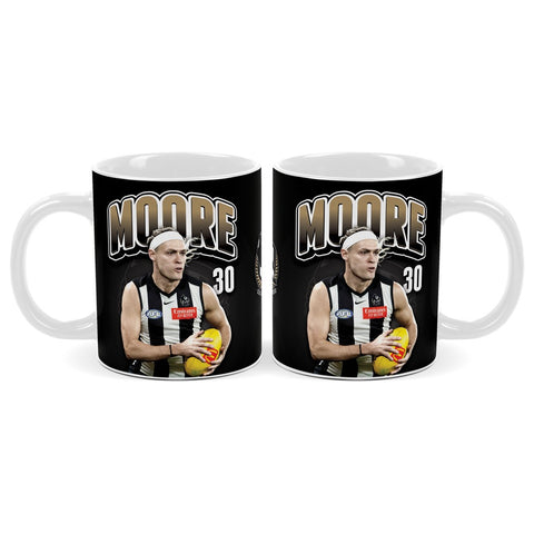 Collingwood Magpies AFL Player Mug Darcy Moore