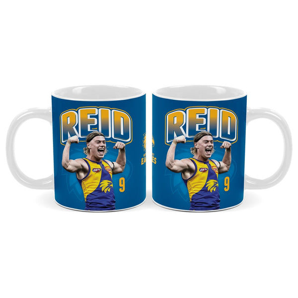 West Coast Eagles AFL Player Mug Harley Reid