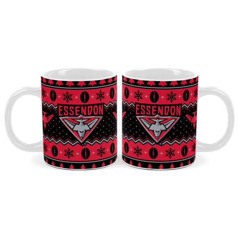 Essendon Bombers AFL Christmas Mug