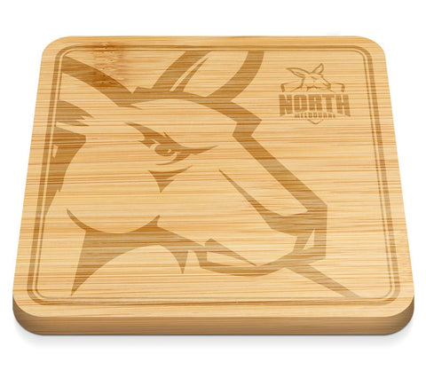 North Melbourne Kangaroos Bamboo Cheese Board