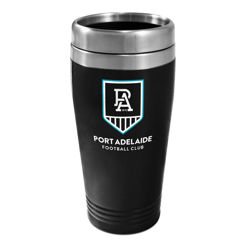 Port Adelaide Power AFL Stainless Steel Travel Mug