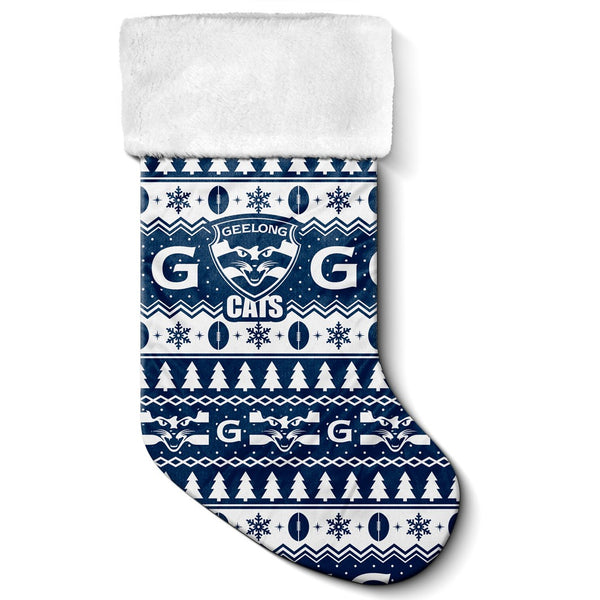 Geelong Cats AFL Jumbo Christmas Stocking