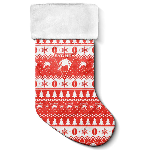Sydney Swans AFL Jumbo Christmas Stocking