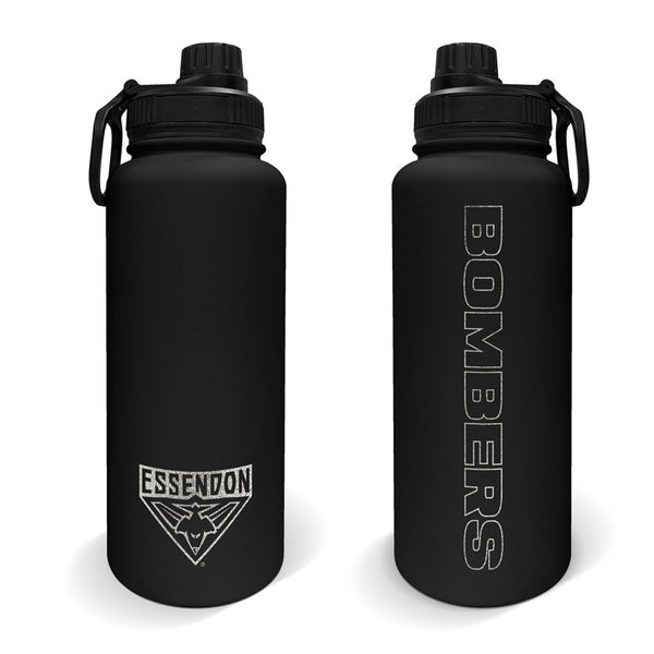 Essendon Bombers Stainless Steel 960ml Drink Bottle