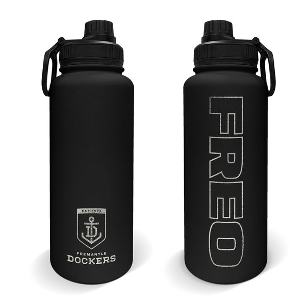 Fremantle Dockers Stainless Steel 960ml Drink Bottle