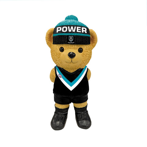Port Adelaide Power AFL Resin Bear Statue 22cm