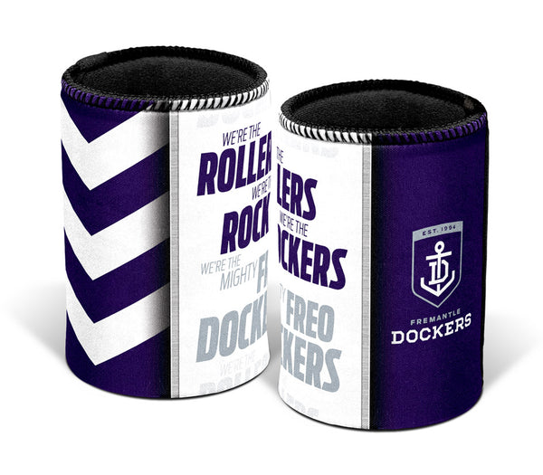 Fremantle Dockers Team Song Can Cooler Stubby Holder