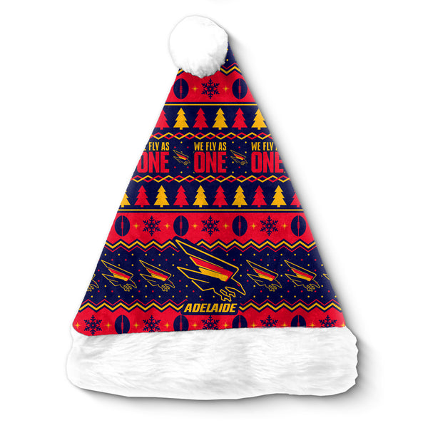 Adelaide Crows AFL Christmas Santa Hat
