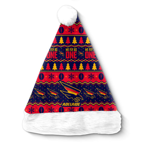 Adelaide Crows AFL Christmas Santa Hat