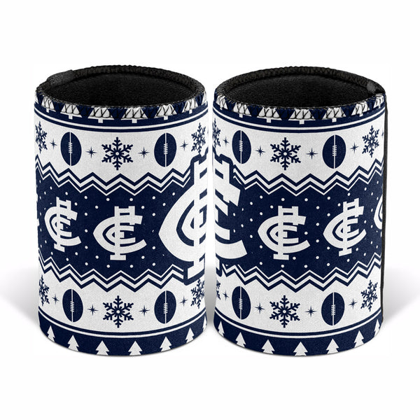 Carlton Blues AFL Christmas Can Cooler