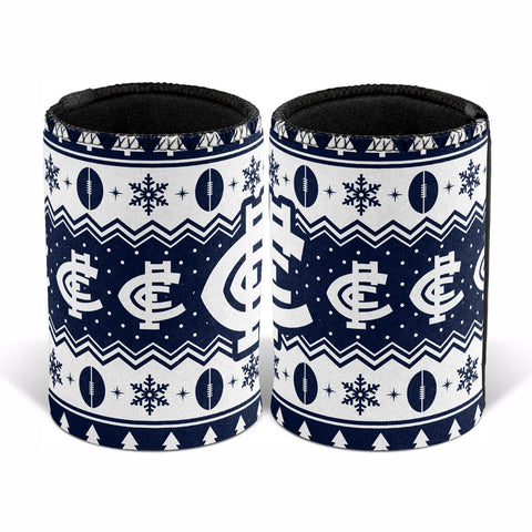Carlton Blues AFL Christmas Can Cooler