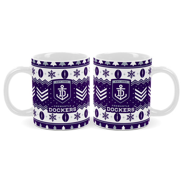 Fremantle Dockers AFL Christmas Mug