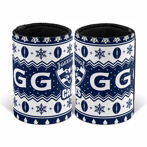 Geelong Cats AFL Christmas Can Cooler