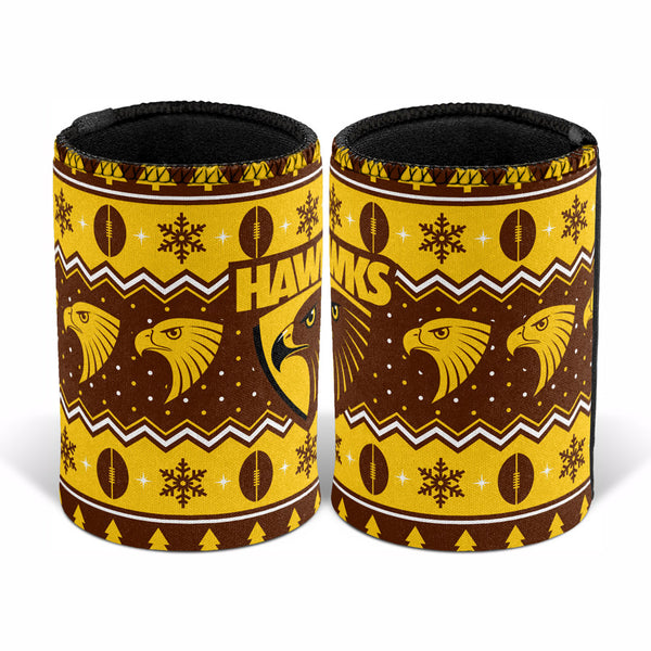 Hawthorn Hawks AFL Christmas Can Cooler
