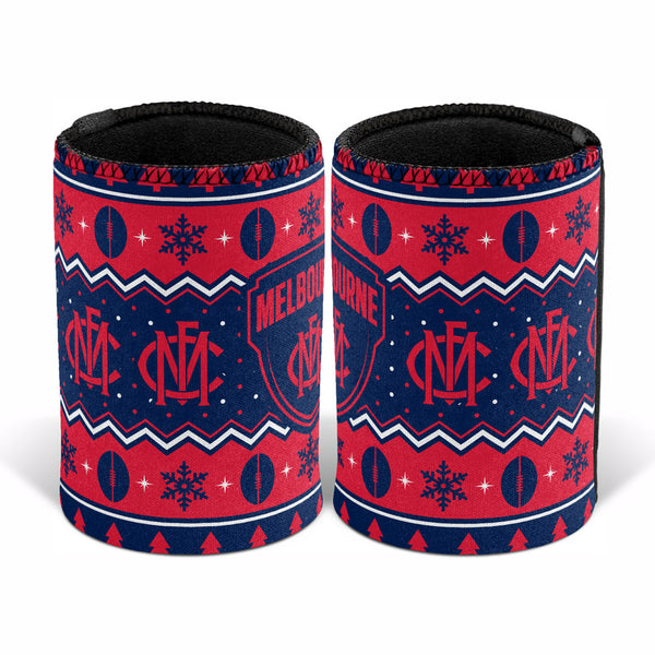 Melbourne Demons AFL Christmas Can Cooler