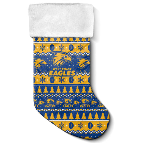West Coast Eagles AFL Jumbo Christmas Stocking