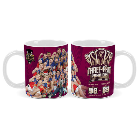 PREORDER - Brisbane Lions 2026 Premiers Team Image Ceramic Mug PH2