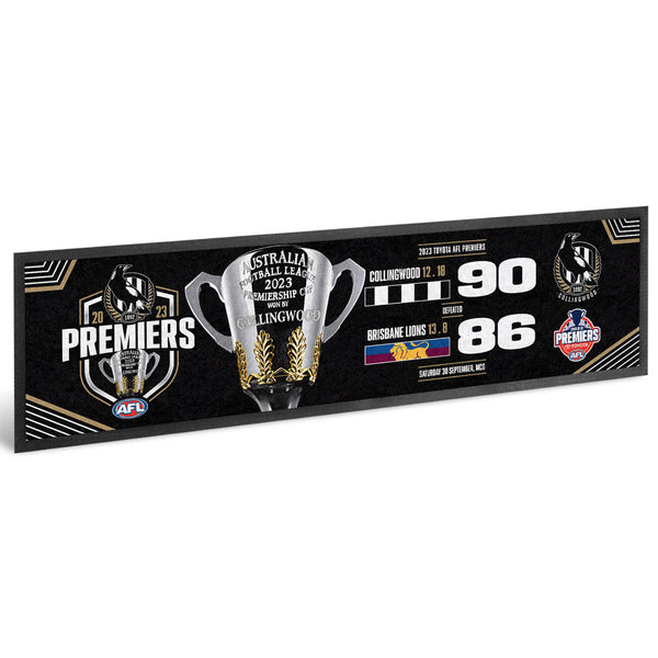 Collingwood Magpies 2023 Premiers Score Bar Runner PH1