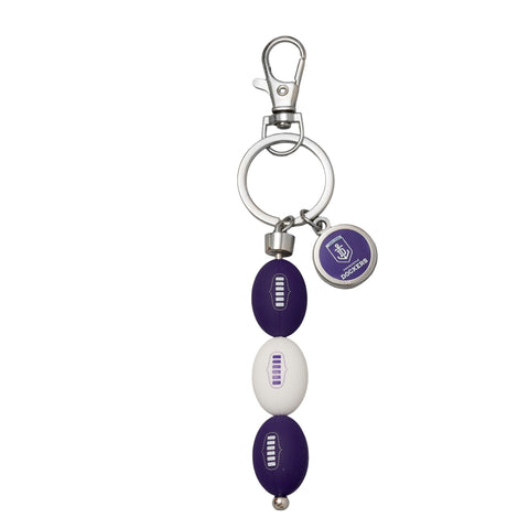 Fremantle Dockers AFL 3 Ball Charm Keyring