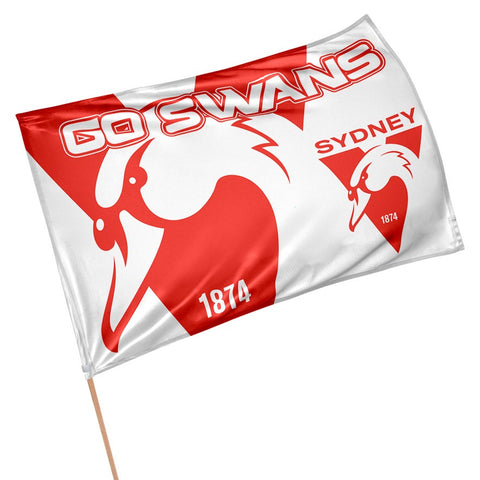 Sydney Swans Game Day Flag