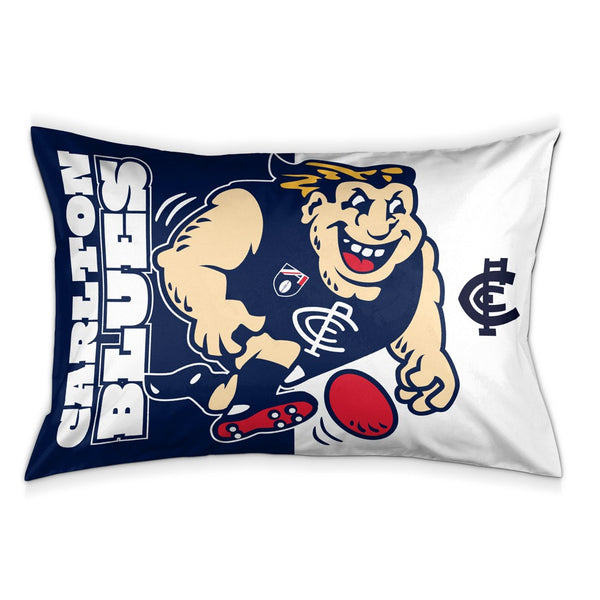 Carlton Blues Mascot Pillow Case