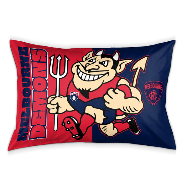 Melbourne Demons Mascot Pillow Case
