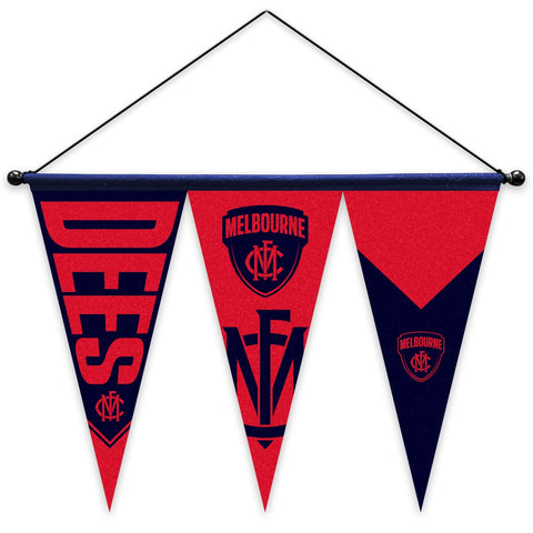 Melbourne Demons Set of 3 Felt Wall Pennant