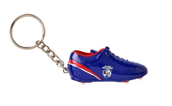 Western Bulldogs Footy Boot Keyring
