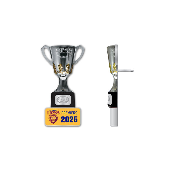 Brisbane Lions 2025 Premiers Premiership 3D Trophy Pin