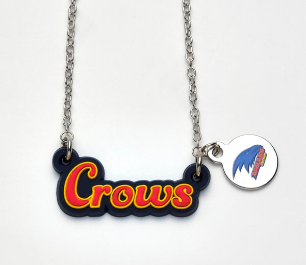 Adelaide Crows Script Necklace