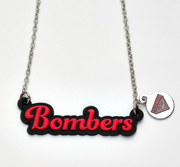Essendon Bombers Script Necklace