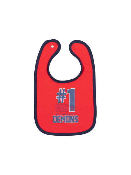 Melbourne Demons Babies Infants 2 Pack Bib Set
