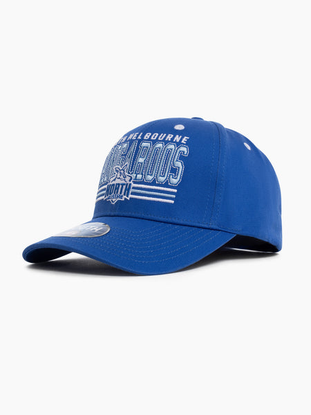 North Melbourne Kangaroos Kids Youth Wordmark Low Pro Cap