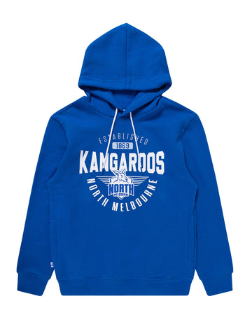 North Melbourne Kangaroos Kids Youths Supporter Hoodie