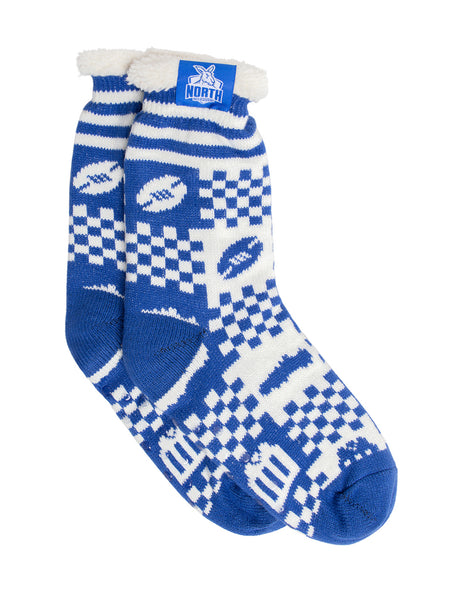 North Melbourne Kangaroos Sherpa Fleece Socks