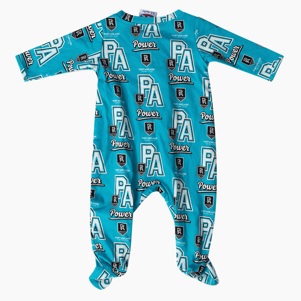 Port Adelaide Power Baby Infant Coverall Romper Onesie
