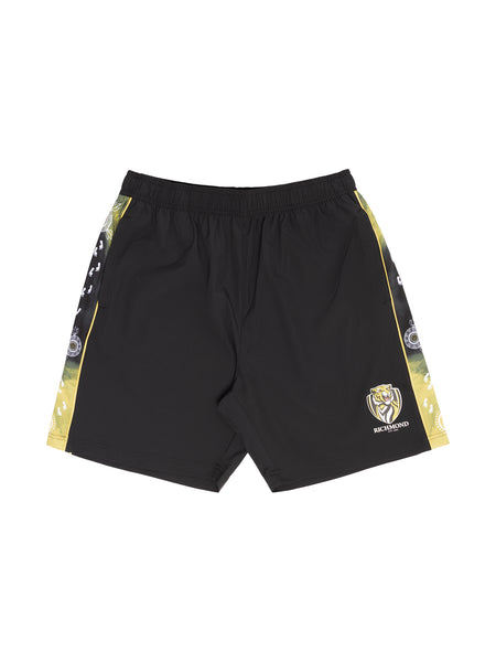 Richmond Tigers Mens Adults Indigenous Training Shorts