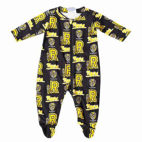 Richmond Tigers AFL Baby Infant Coverall Romper Onesie