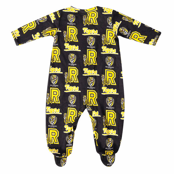 Richmond Tigers AFL Baby Infant Coverall Romper Onesie