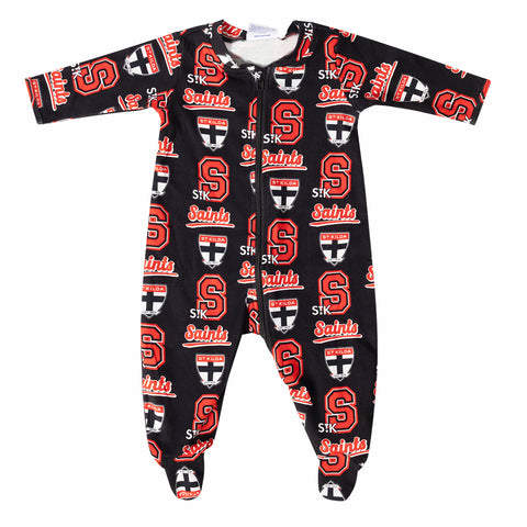 St Kilda Saints AFL Baby Infant Coverall Romper Onesie