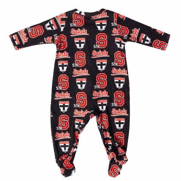 St Kilda Saints AFL Baby Infant Coverall Romper Onesie