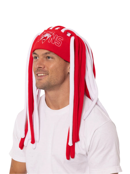 Sydney Swans Dreadlock Pez Beanie Fun Hat