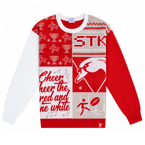 Sydney Swans AFL Mens Ugly Christmas Jumper Crew Neck Sweater