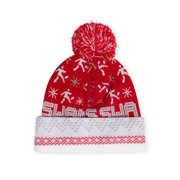 Sydney Swans Mens Adults Pom Pom Ugly Beanie