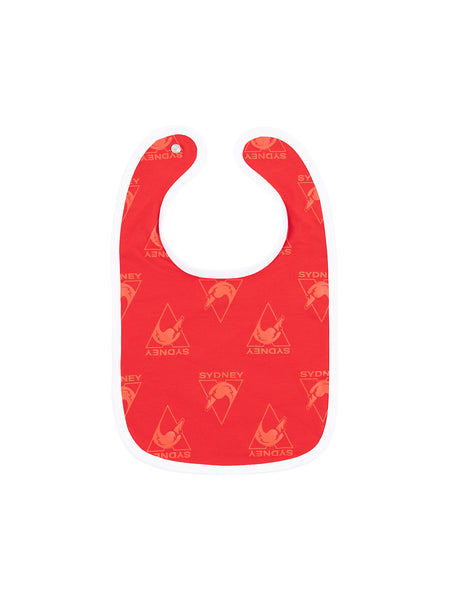 Sydney Swans Babies Infants 2 Pack Bib Set