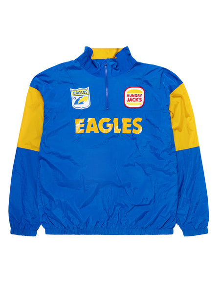 West Coast Eagles Mens Adults Throwback Windbreaker Pullover Jacket